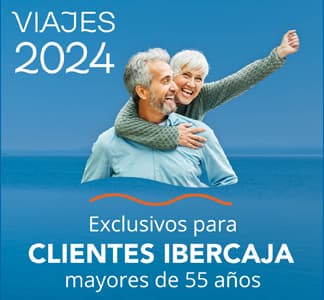 Viajes Ibercaja para mayores de 55 aos